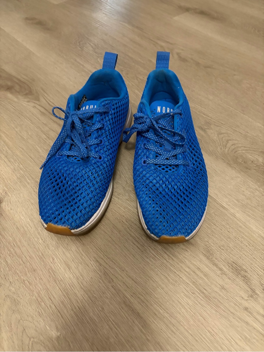 NOBULL unisex Bright Blue Mesh Sneakers